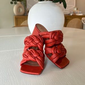 Free people Vicenza red heels